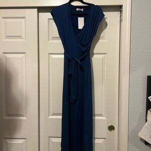 doublju maxi dress Doublju | Dresses | Nwt Doublju Long Sleeve Maxi Dress Black Floral Button Detail Size Large